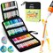 Ohuhu Acrylic Paint Markers Refillable 36 Colors Acrylic Markers High Opacity Paint Markers Waterproof Lightfast for Rock Painting Easter Eggs 3D Prints Wood Glass Ceramic Canvas - Hanauma